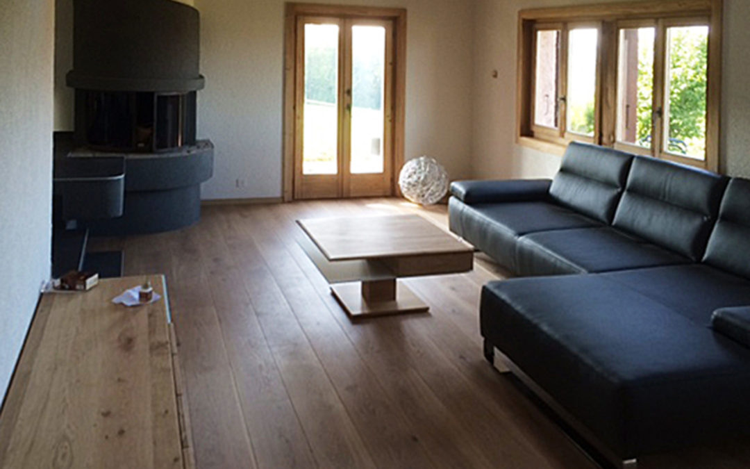 Rénovation d&rsquo;une villa à Bossonnens